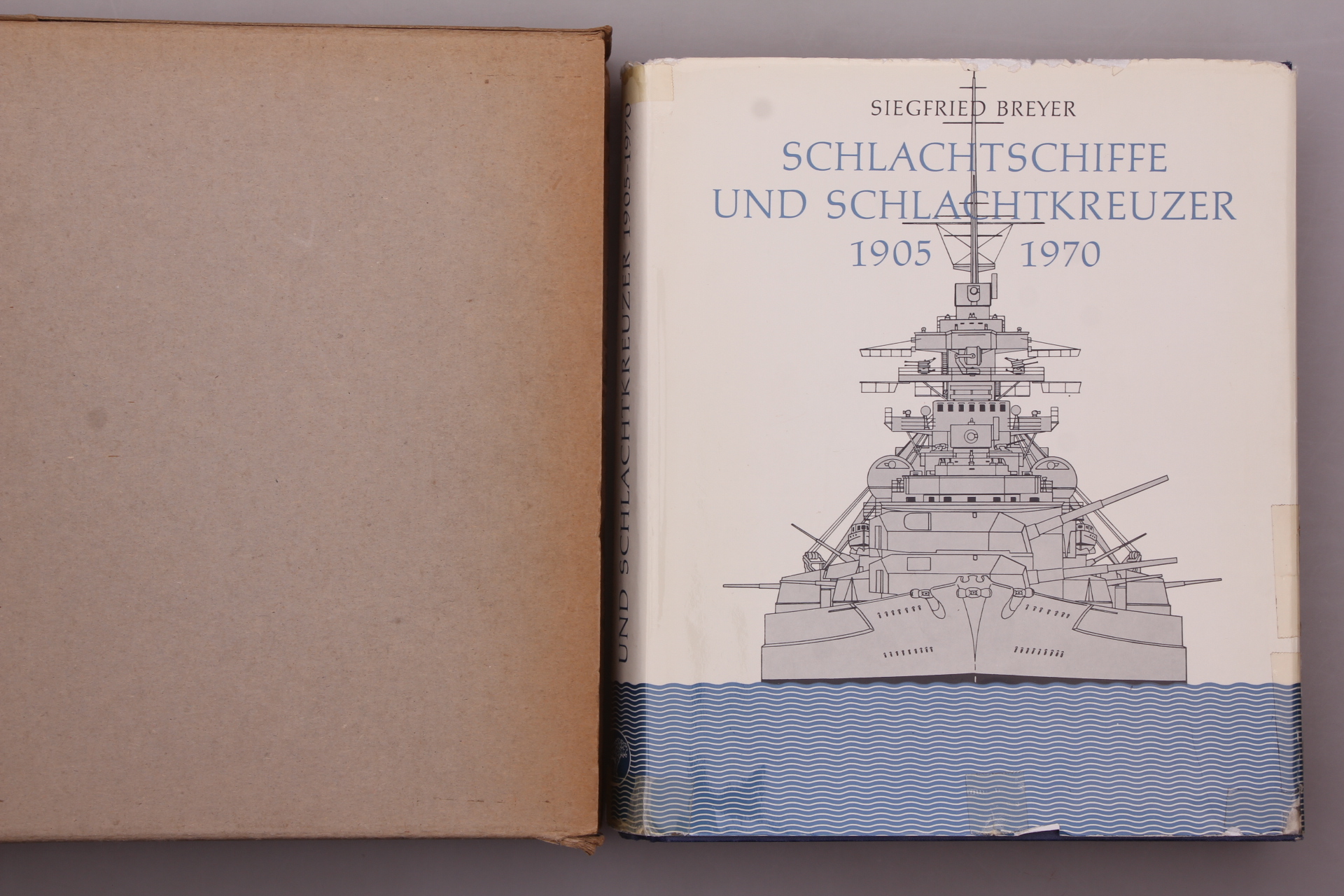 SCHLACHTSCHIFFE UND SCHLACHTKREUZER 1905-1970. Die geschichtliche Entwicklung des Großkampfschiffs - Breyer, Siegfried