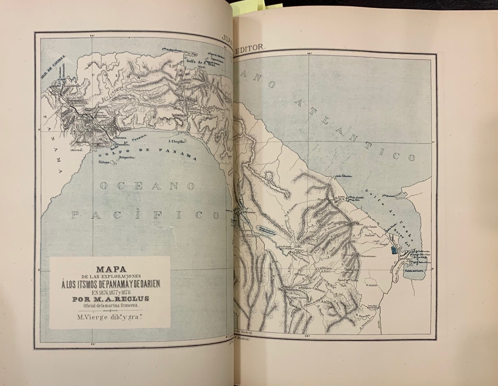 Exploraciones A Los Istmos De Panama Y De Darien En 1876 1877 Y 1878