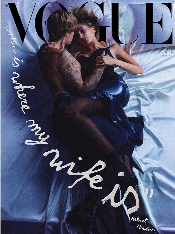 【史上最も激安】雑誌Vogue Italia Magazine October 2020 Justin & Hailey Bieber HELMUT