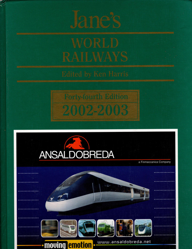 Jane's World Railways - 2002-2003 - Harris, Ken [Editor]