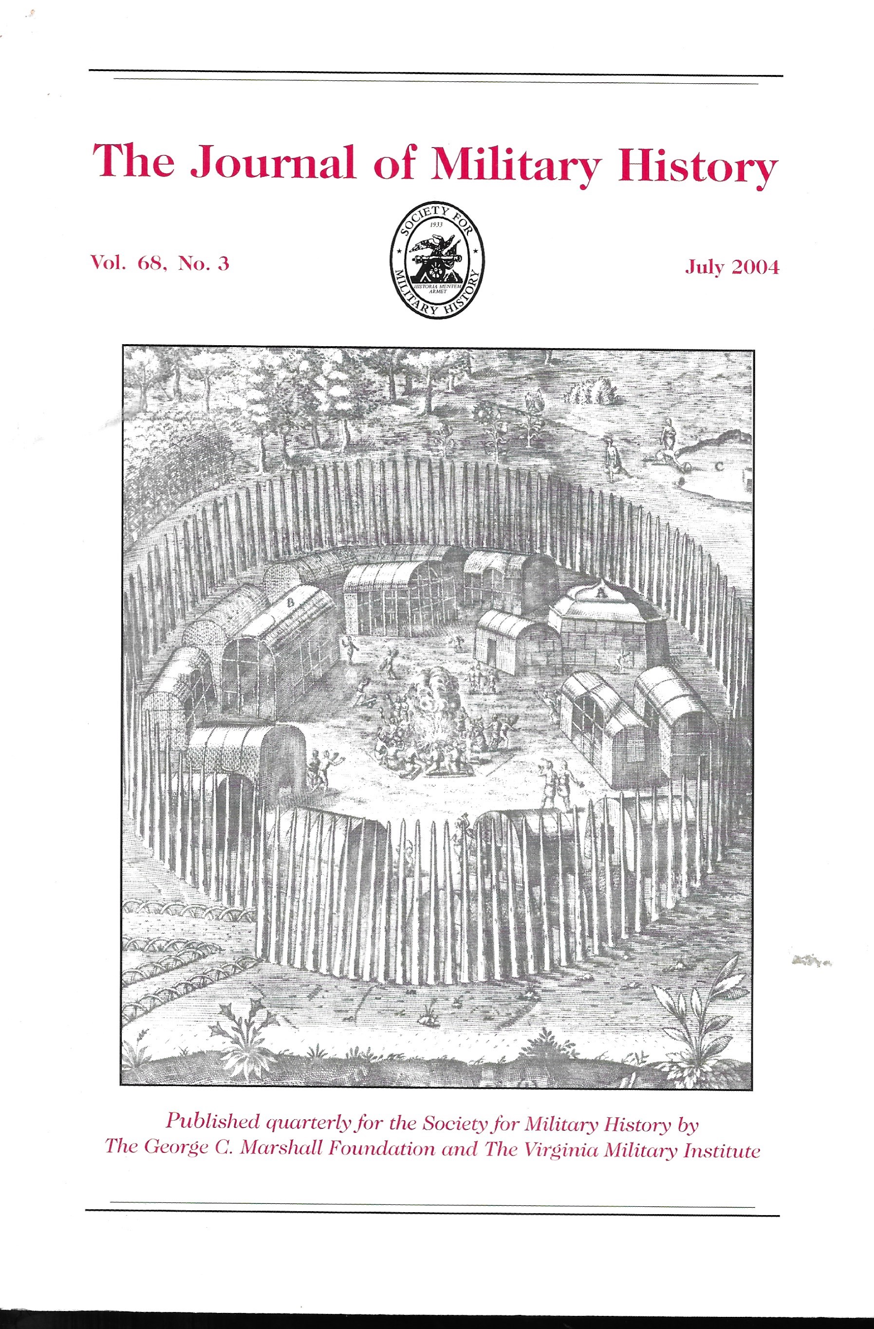 The Journal of Military History Vol 68 No 3 July 2004 by Bruce