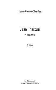 essai inactuel - Charles, Jean-Pierre