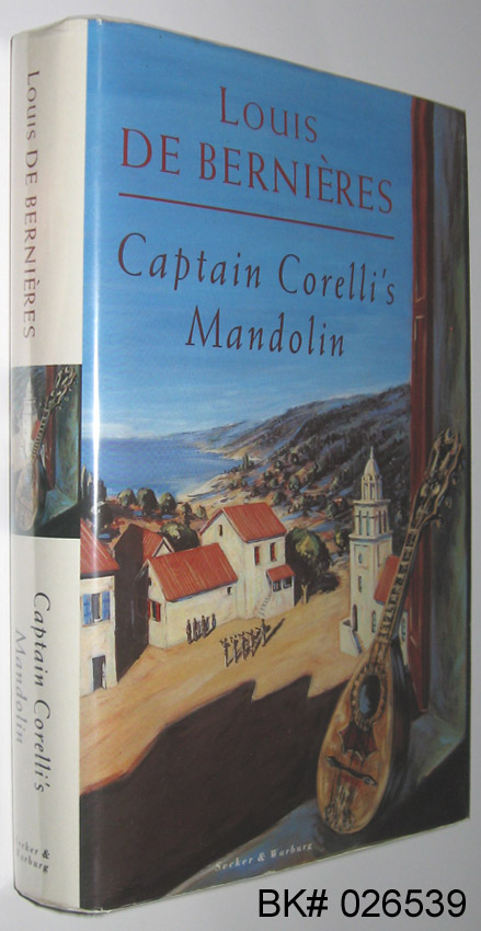 Captain Corelli's Mandolin by de Bernières, Louis: VG Hard Cover (1994 ...