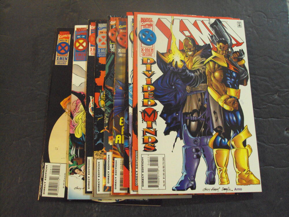 10 Iss X Men 38 48 Nov 94 Jan 96 Modern Age Marvel Comics 1994 Comic Joseph M Zunno 10 Iss X Men 38 48 Nov 94 Jan 96 Modern Age Marvel Comics 1994 Comic Joseph M Zunno