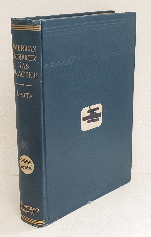 American Producer Gas Practice and Industrial Gas Engineering Latta, Nisbet [Used - Fair] [Hardcover]