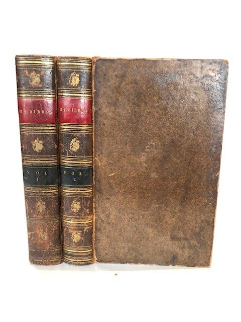 HUDIBRAS, IN THREE PARTS, WRITTEN IN THE TIMES OF THE LATE WARS BY SAMUEL BUTLER, ESQ WITH LARGE ANNOTATIONS AND A PREFACE BY ZACHARY GREY, LLD - BUTLER, Samuel | GREY, Zachary