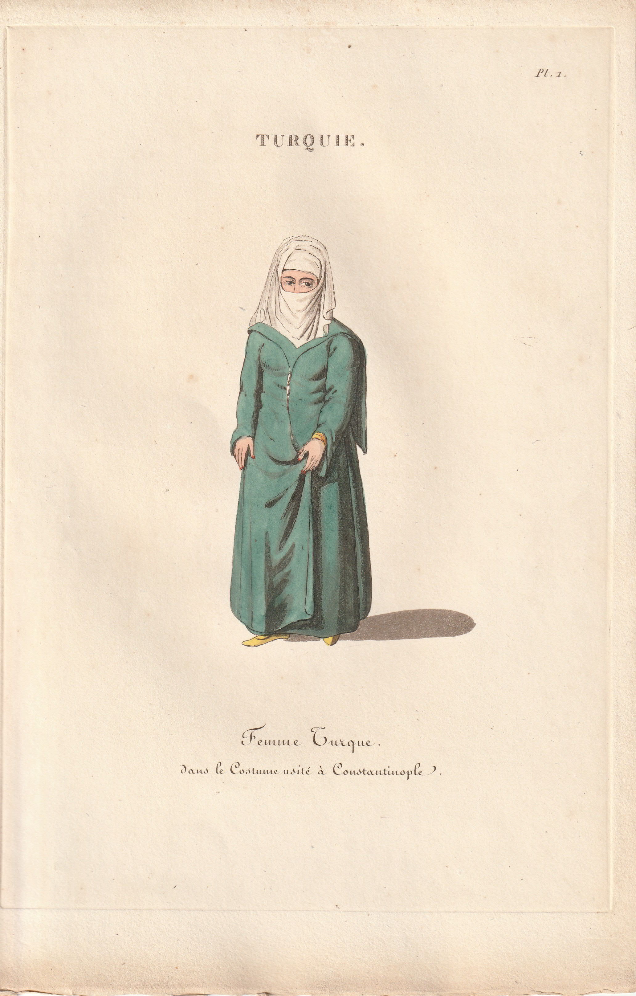 La Turquie Ou Costumes, Moeurs et Usages Des Turcs Suite De Gravures coloriées. Eyriès, Jean-Baptiste-Benoît [Très bon]