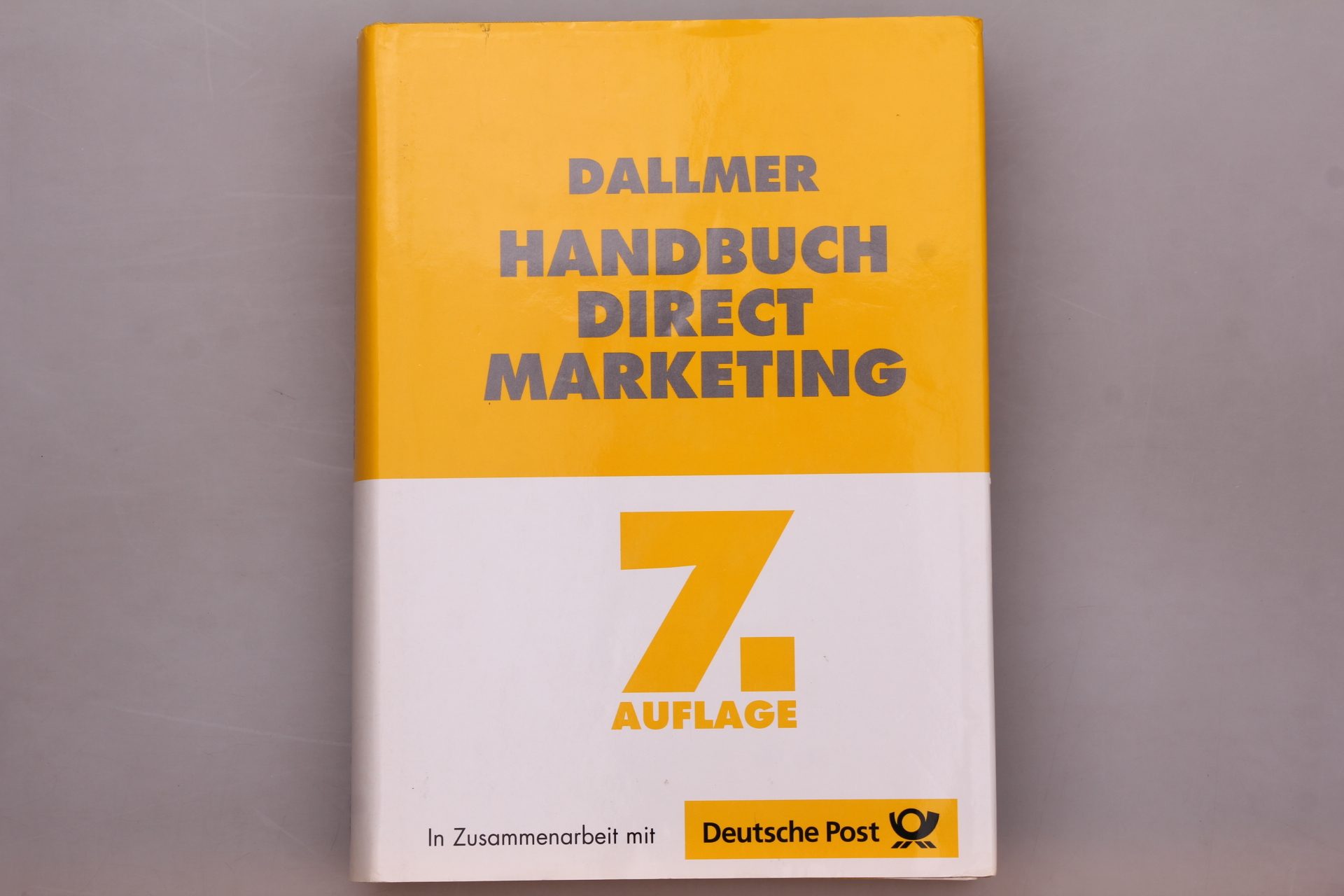HANDBUCH DIRECT-MARKETING. - Hrsg.]: Dallmer, Heinz