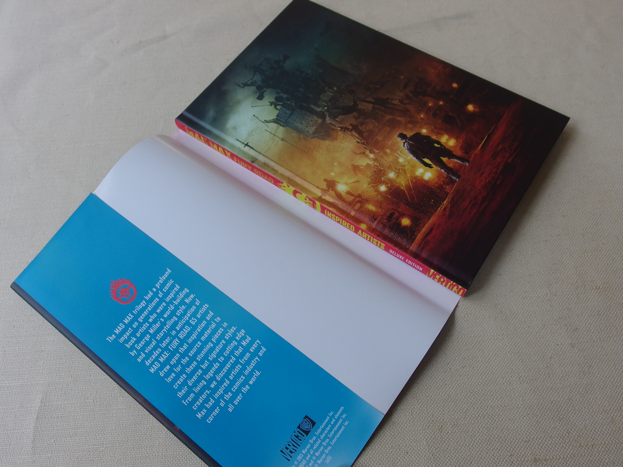 Mad Max: Fury Road Inspired Artists Deluxe Edition – BookXcess