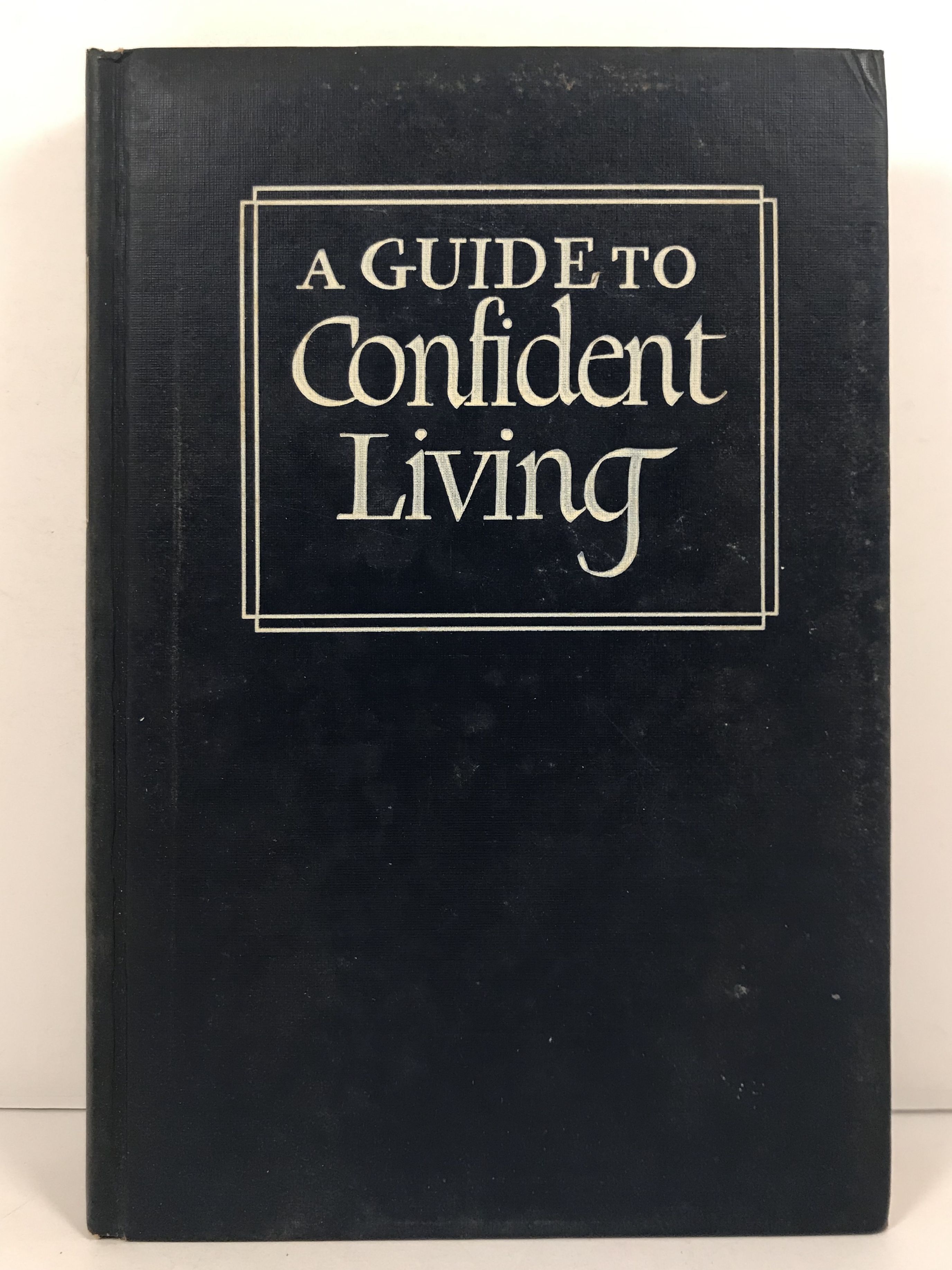 A Guide to Confident Living by Peale, Norman Vincent: Very good Hardcover (1948) Second Printing ...