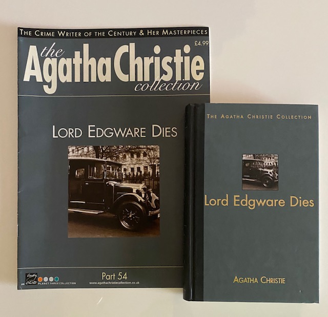 Lord Edgware Dies By Agatha Christie Near Fine Hardcover 2002 Moriarty S