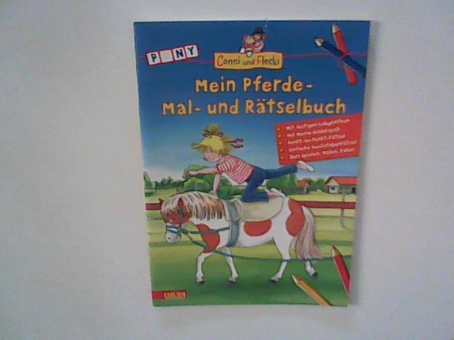 Mein Pferde - Mal- und Rätselbuch. - Sörensen, Hanna und Ulrich (Illustrator) Velte
