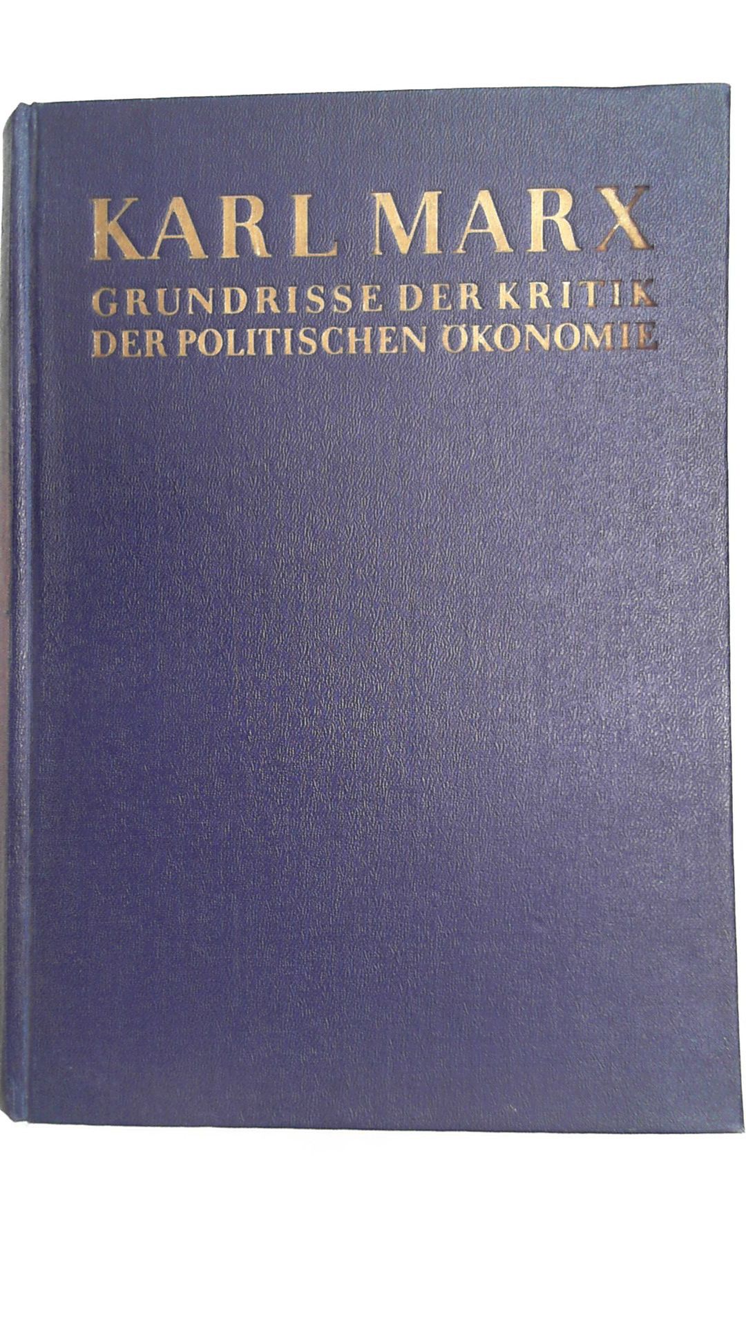 marx grundrisse - ZVAB
