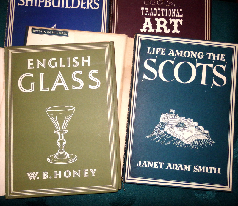 Britain in Pictures Series 6 titles all 1946. English Glass