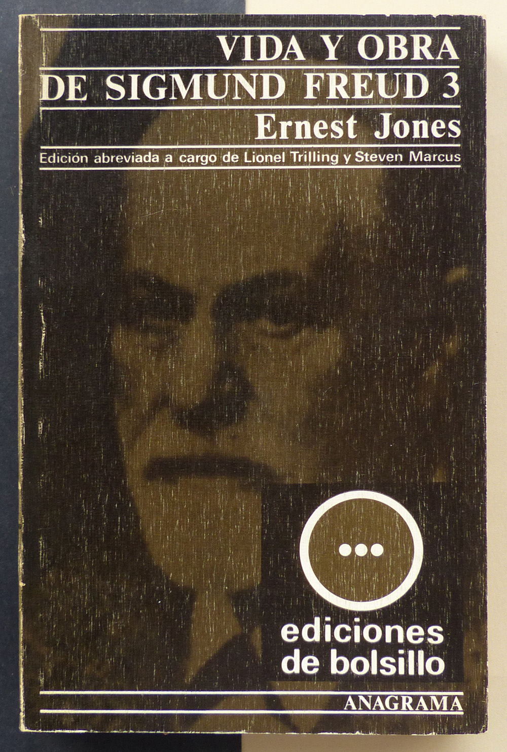 Vida y obra de Sigmund Freud. Tomo 3. - JONES, Ernest