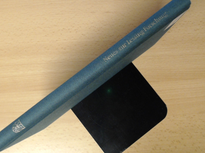 Neues zur LessingForschung Ingrid StrohschneiderKohrs zu Ehren am 26