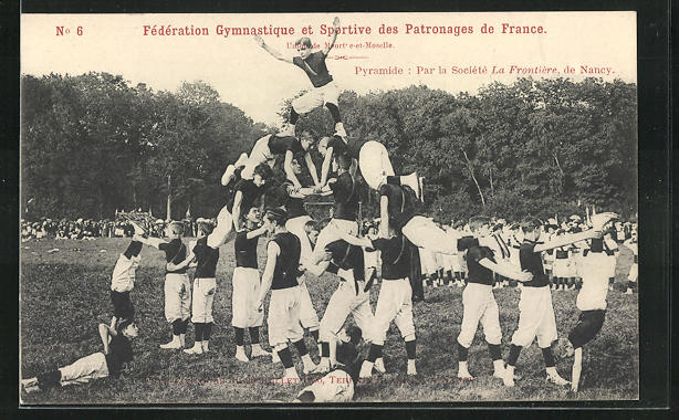Ansichtskarte Nancy, Fédération Gymnastique et Sportive des Patronages