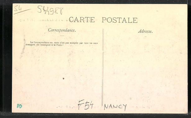 Ansichtskarte Nancy, Fédération Gymnastique et Sportive des Patronages