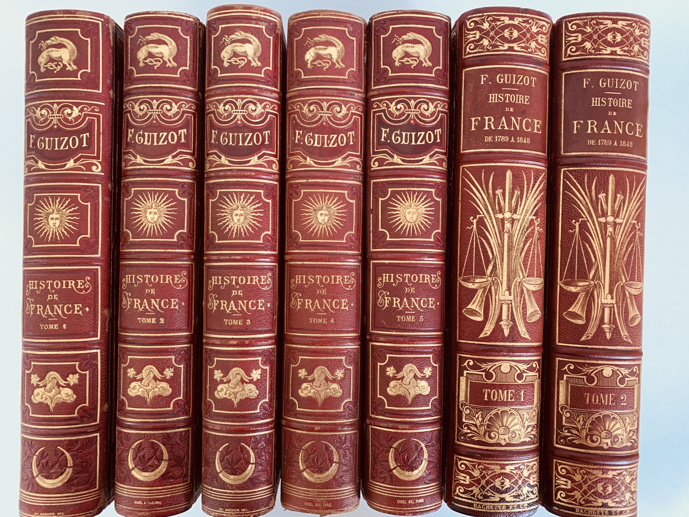 L'histoire de France, racontée à mes petits enfants par GUIZOT François ...