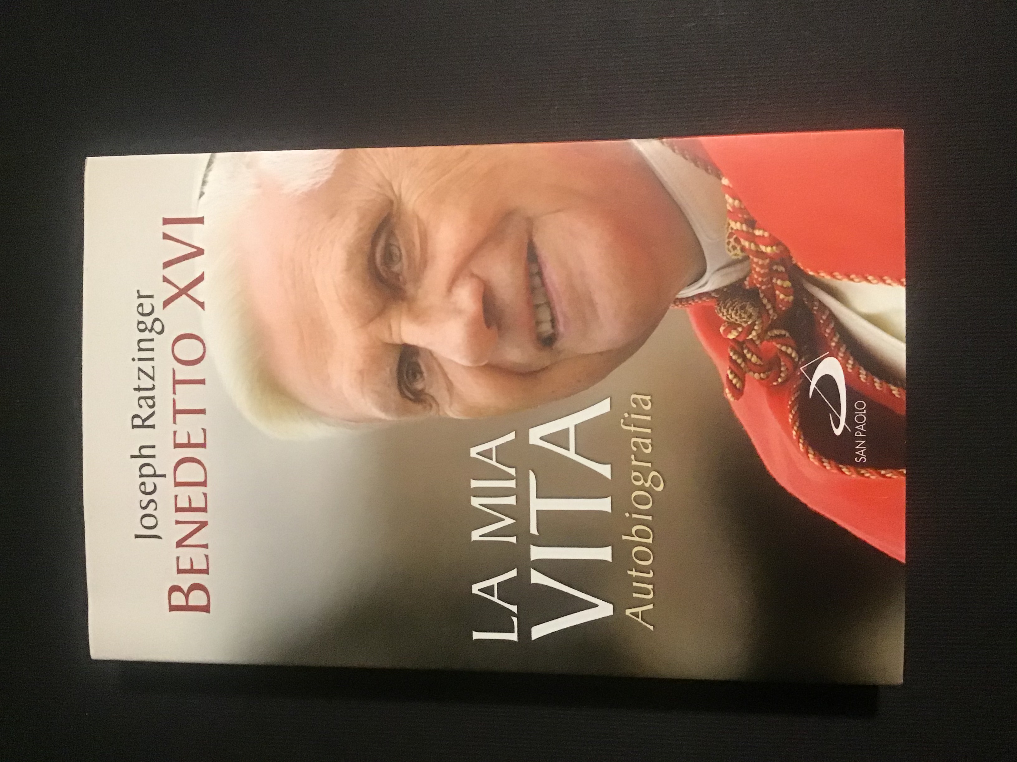 LA MIA VITA. AUTOBIOGRAFIA - JOSEPH RATZINGER BENEDETTO XVI