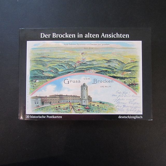 Der Brocken in alten Ansichten - 30 historische Postkarten - Schadach, Volker