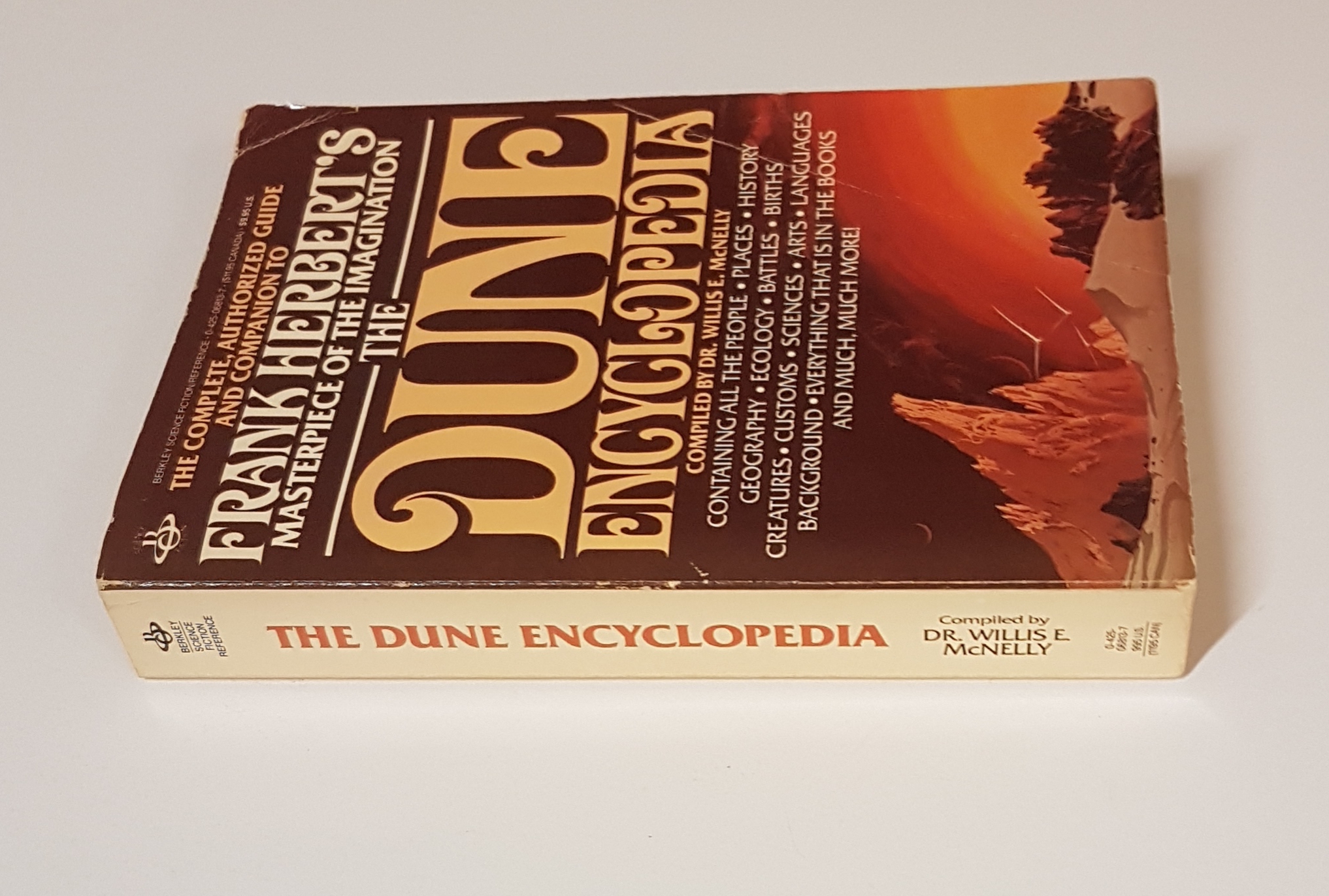 UNREAD Original 1988 Notebooks of Frank Herbert/'s DUNE Softcover Book 64 Pgs