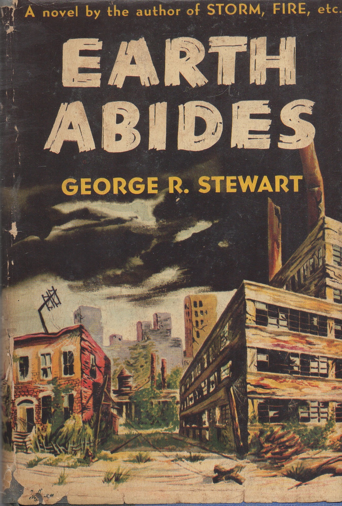 Earth Abides by Stewart, R. Good Hardcover (1949) First Edition. Book Booth