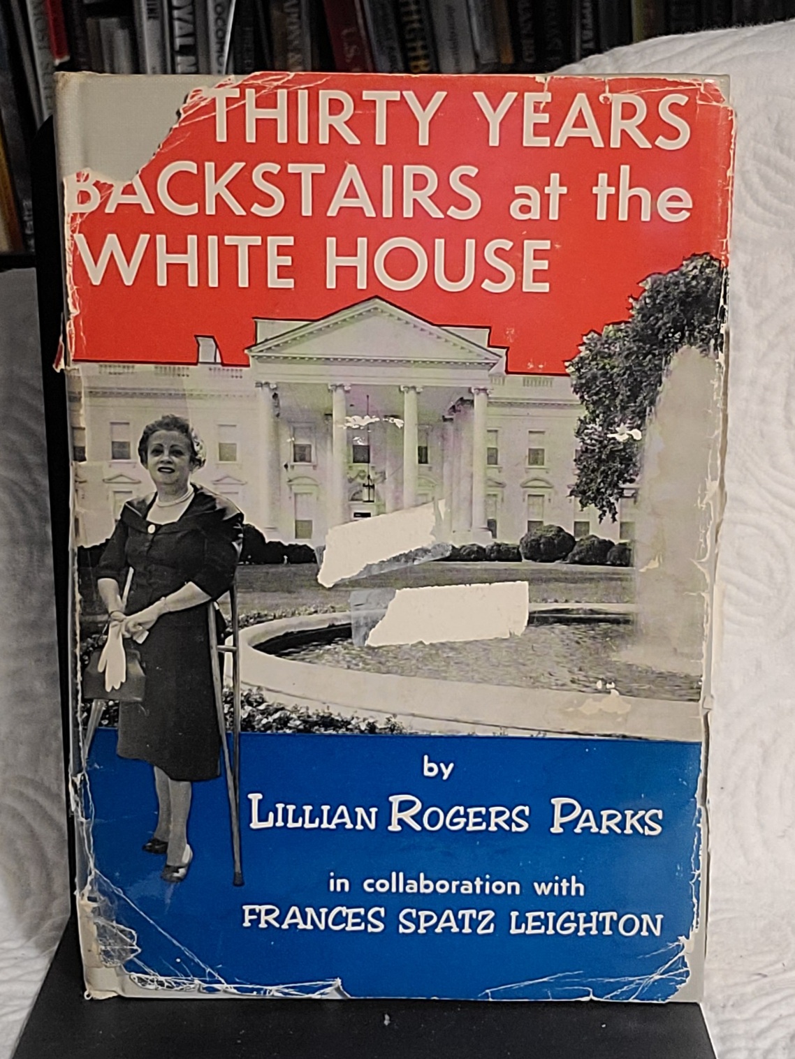 30 years backstairs at the white house by Lillian Rogers Parks: Very Good  Hardcover (1961) | the good news resource