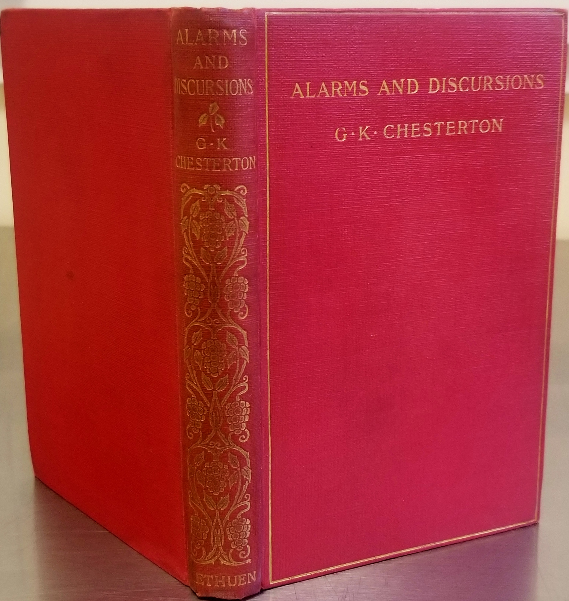 Alarms and Discursions by Chesterton, G. K. Near Fine Hardcover (1910
