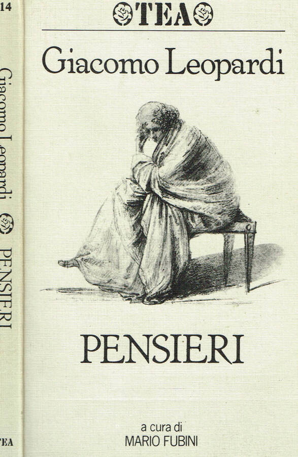 PENSIERI - GIACOMO LEOPARDI