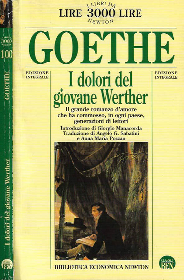 I dolori del giovane Werther - Johan Wolfgang Goethe