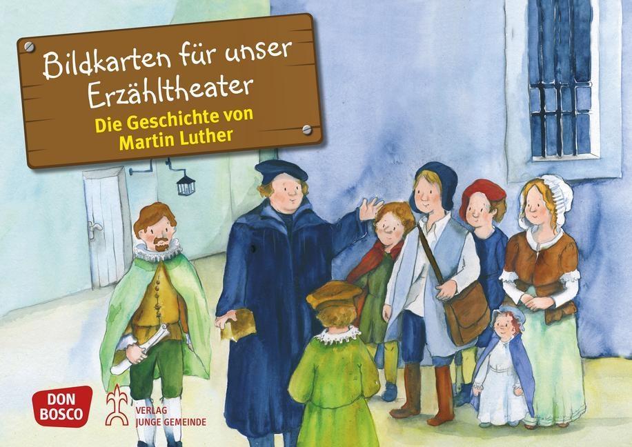 Bildkarten für unser Erzähltheater: Die Geschichte von Martin Luther - Brandt, Susanne