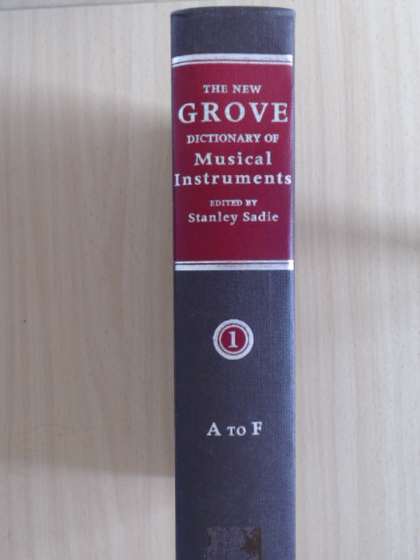 The New Grove Dictionary of Music and Musicians Sadie, Stanley: [Very Good] [Hardcover]
