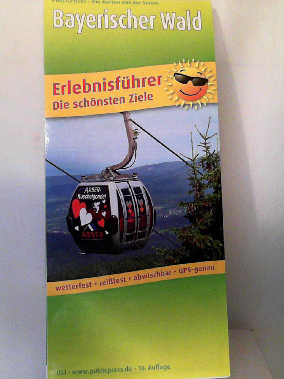 Bayerischer Wald: Erlebnisführer, Freizeitkarte mit Informationen zu Freizeiteinrichtungen auf der Kartenrückseite, wetterfest, reißfest, abwischbar, GPS-genau. 1:160000 (Erlebnisführer / EF)