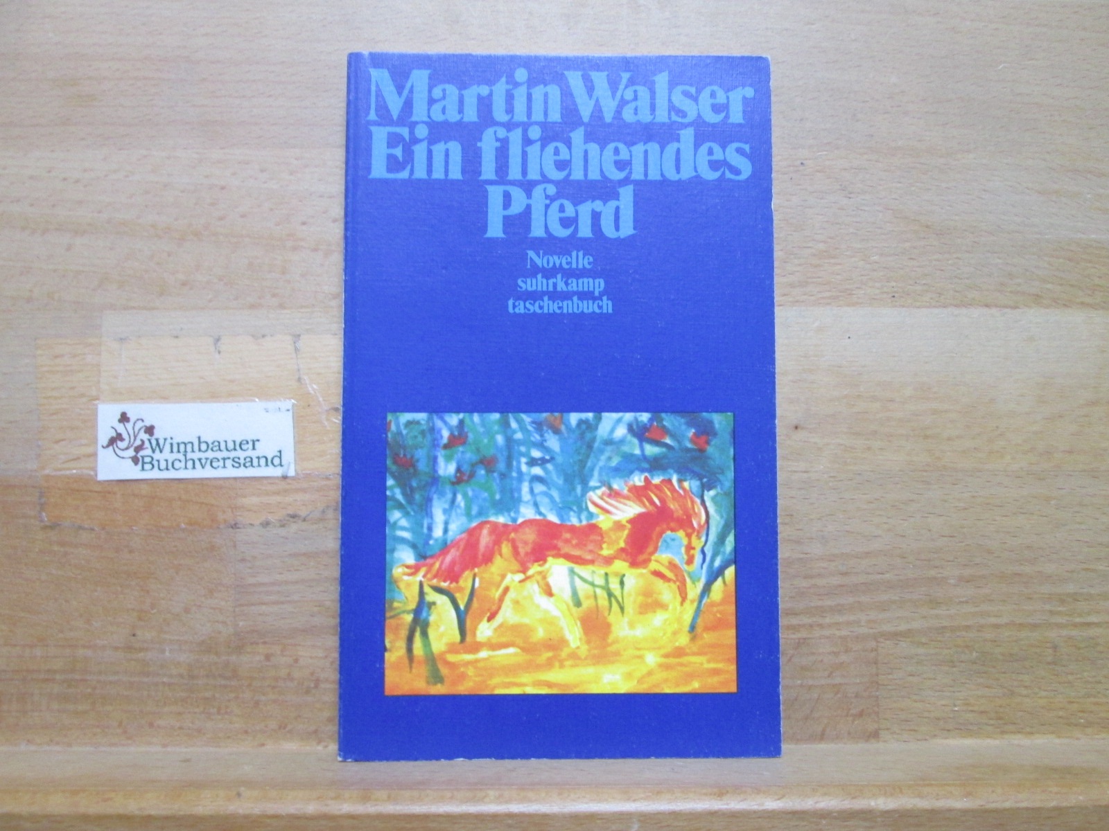 Ein Fliehendes Pferd Martin Walser ein fliehendes pferd taschenbuch von martin walser - ZVAB