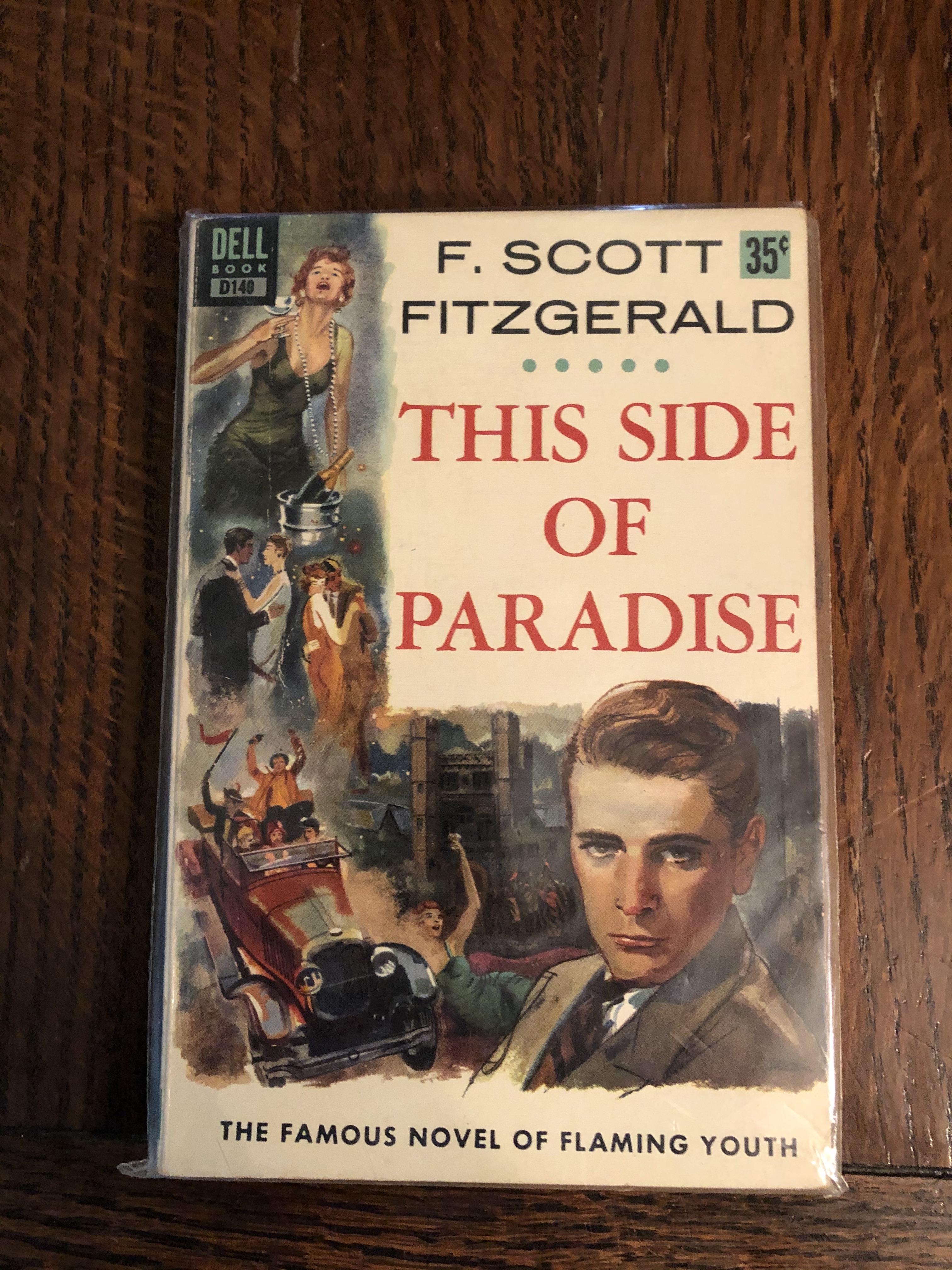 This Side Of Paradise By F Scott Fitzgerald Fine Soft Cover 1948 Parrots Roost Vintage Books