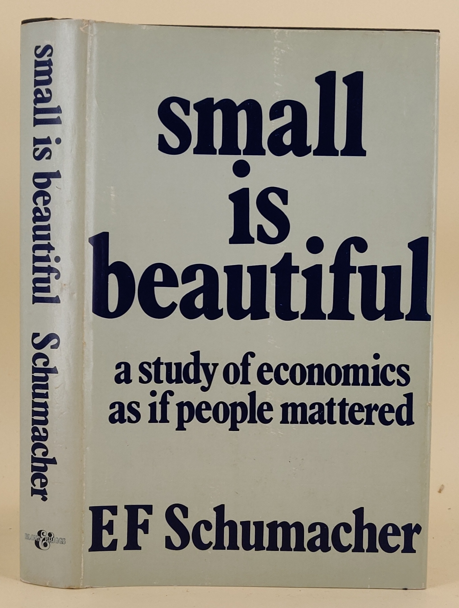 Schumacher Small Is Beautiful First Edition Abebooks