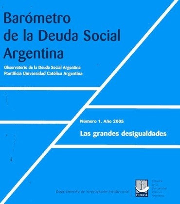 Barometro De La Deuda Social Argentina - Departamento De Inv