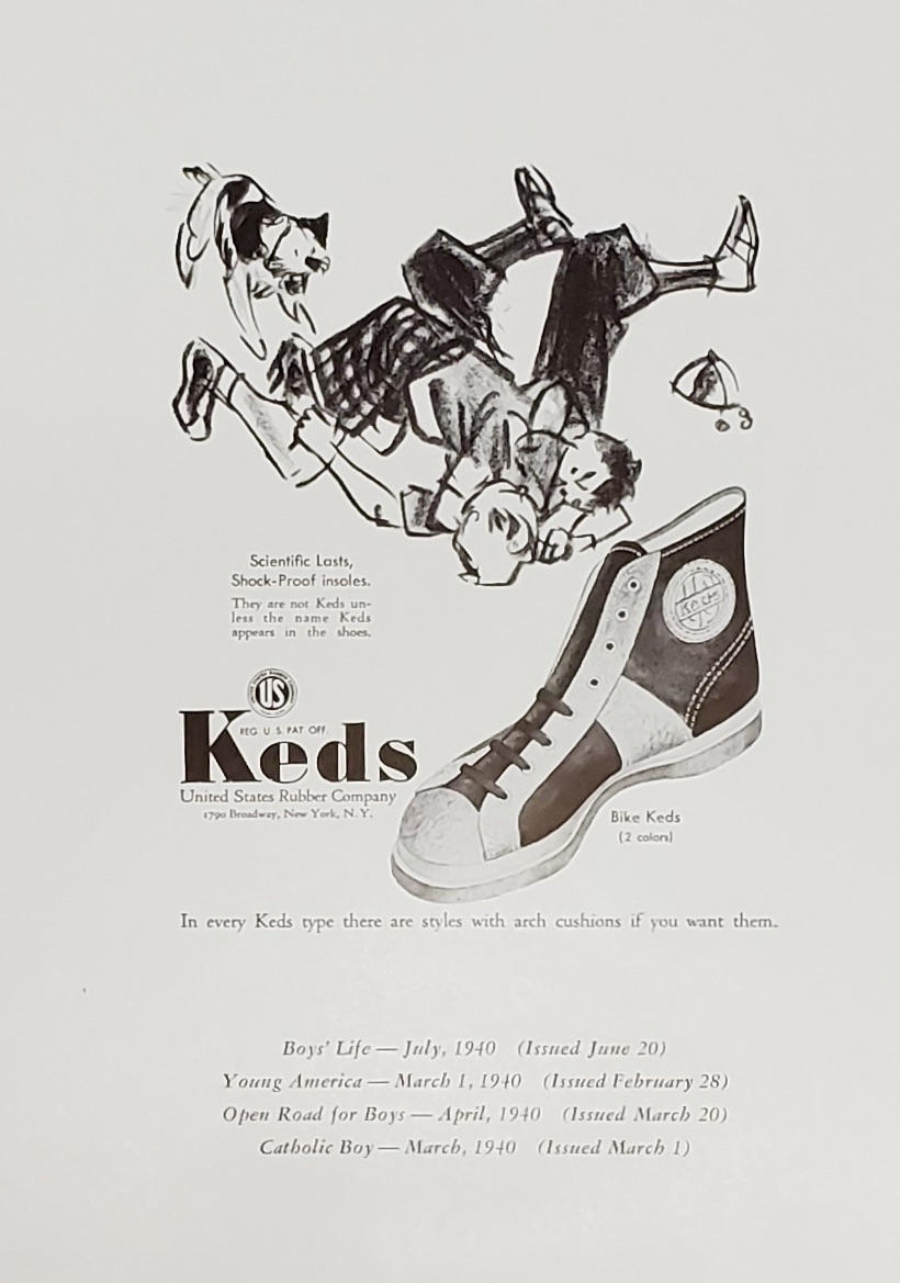 Keds Sneakers. by (TRADE CATALOG): | DesMarais Rare Books,