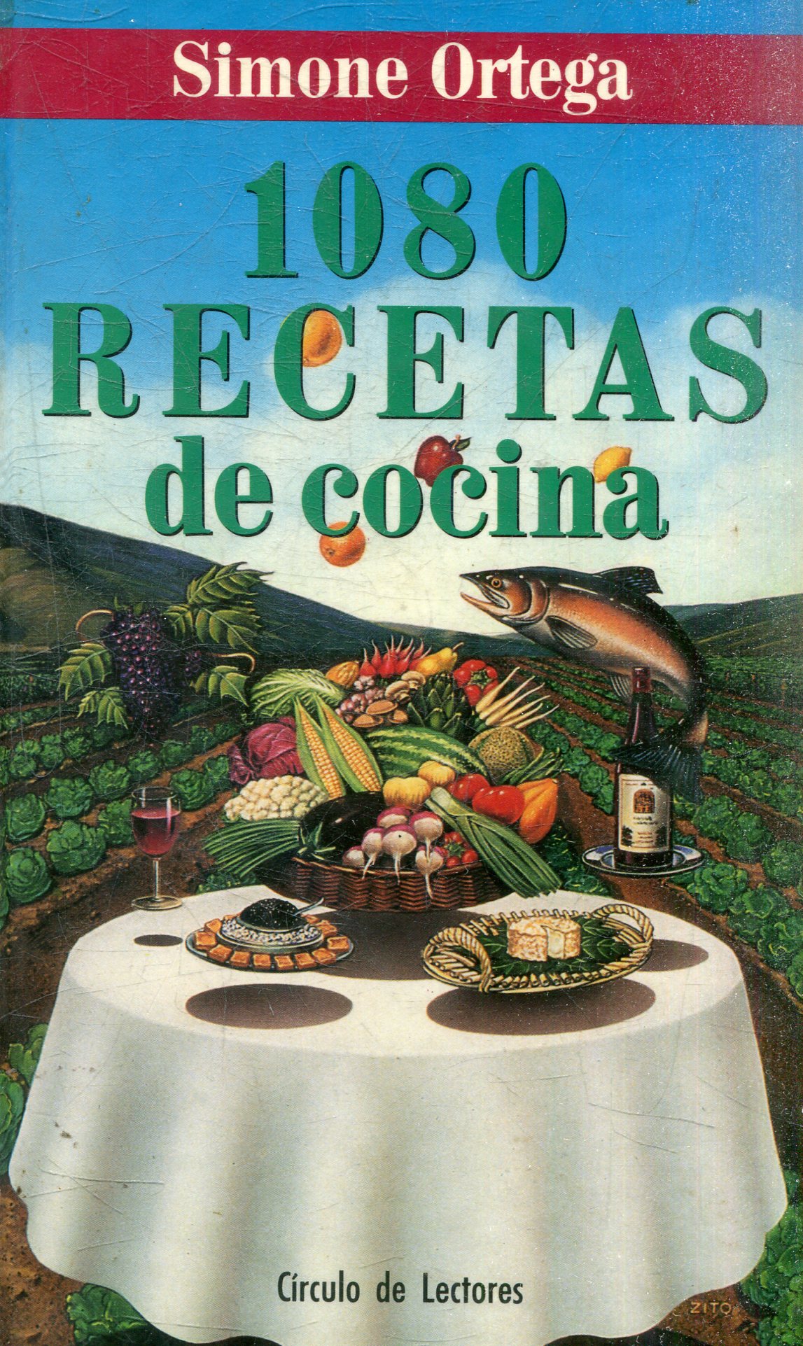 1080 RECETAS DE COCINA. - ORTEGA, Simone.