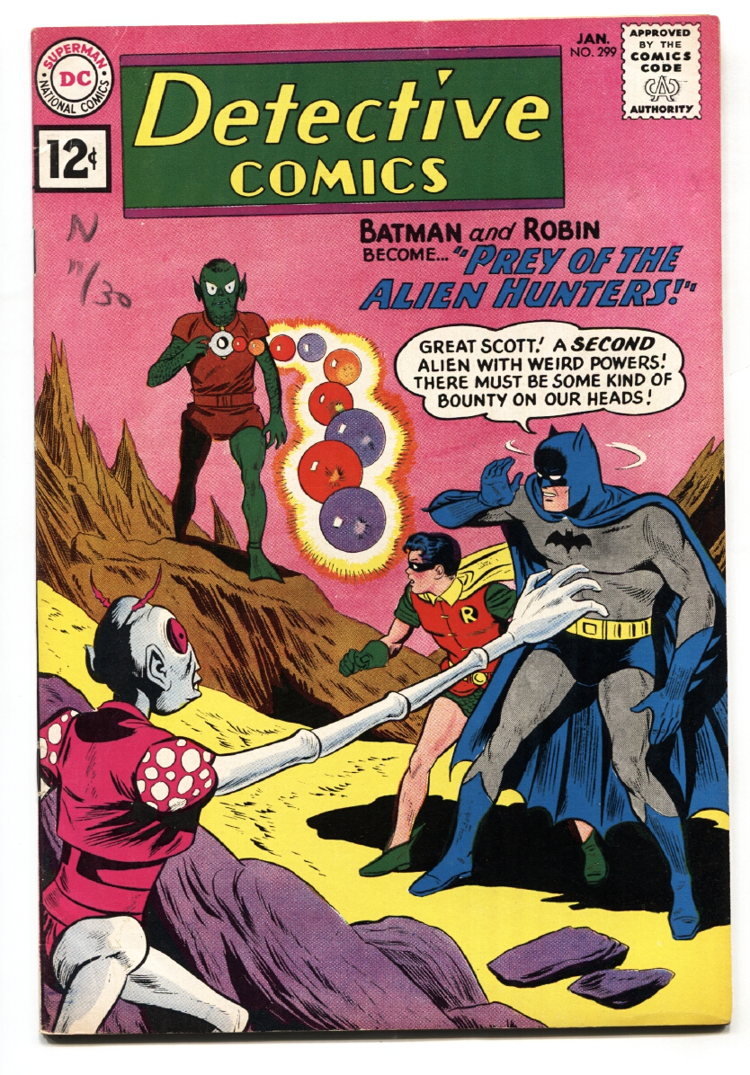 DETECTIVE COMICS #299-1962-BATMAN-DC SILVER AGE-FN: (1962) Comic | DTA  Collectibles
