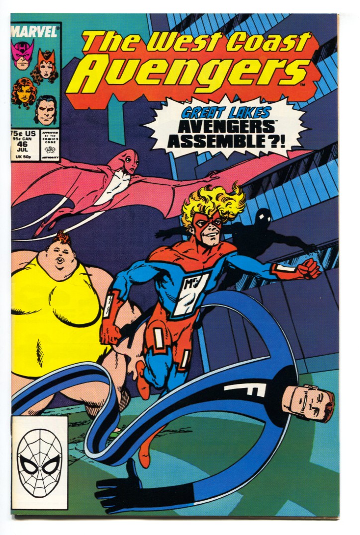 West Coast Avengers #46 1st appearance MR. 