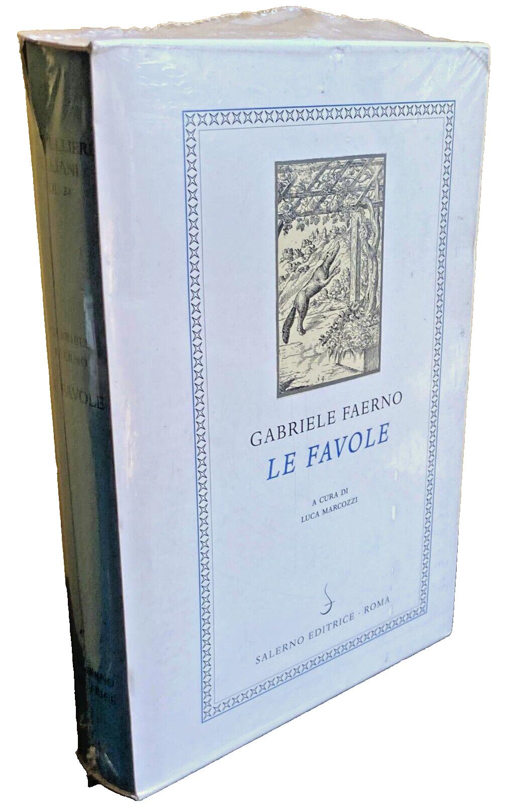 LE FAVOLE. TESTO LATINO A FRONTE. A CURA DI LUCA MARCOZZI - GABRIELE FAERNO