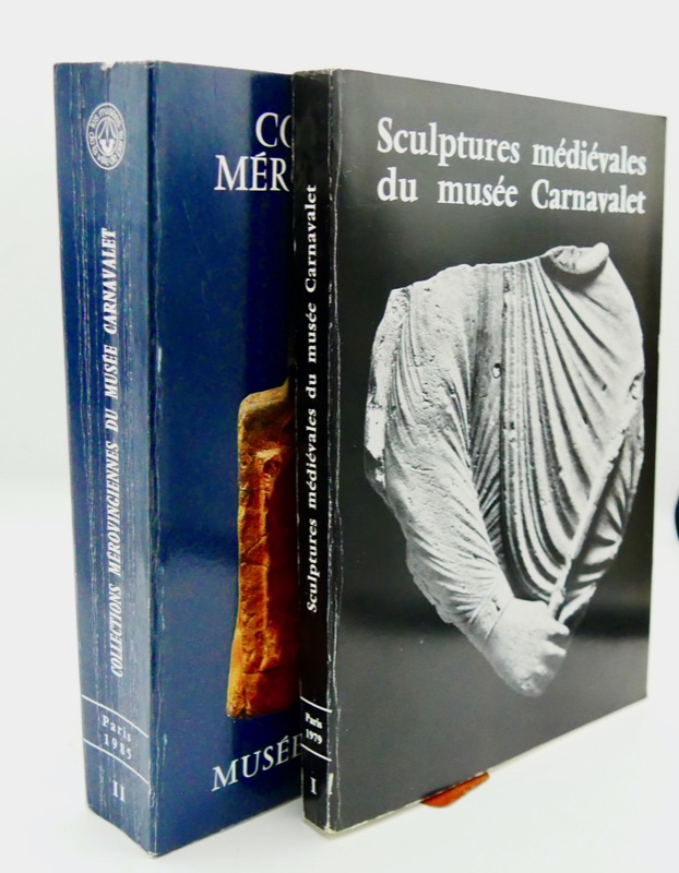 Catalogues d'art et d'histoire du musée CARNAVALET - I . Sculptures médiévales - II. Collections mérovingiennes - COLLECTIF