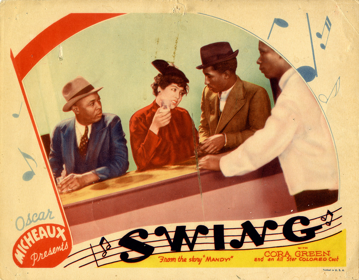 Swing Movie Poster Oscar Micheaux 1938 