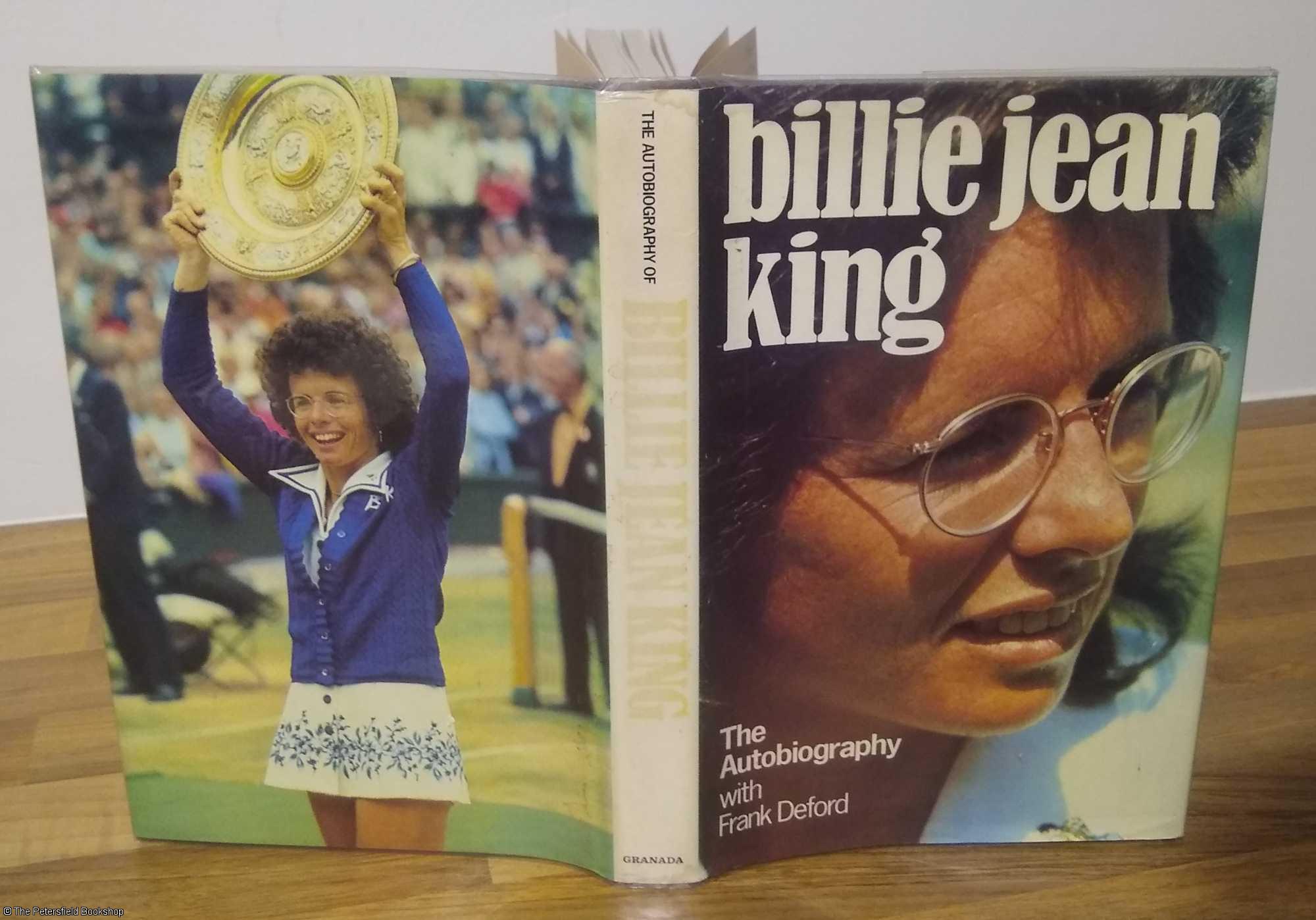 The Autobiography of Billie Jean King (with autographed card) - King (Billie Jean) with Frank Deford