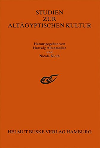Studien zur Altägyptischen Kultur. Band 8 (1980). - Altenmüller, Hartwig und Dietrich Wildung