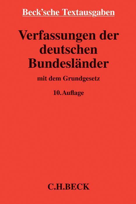 Verfassungen der deutschen Bundeslaender - Pestalozza, Christian
