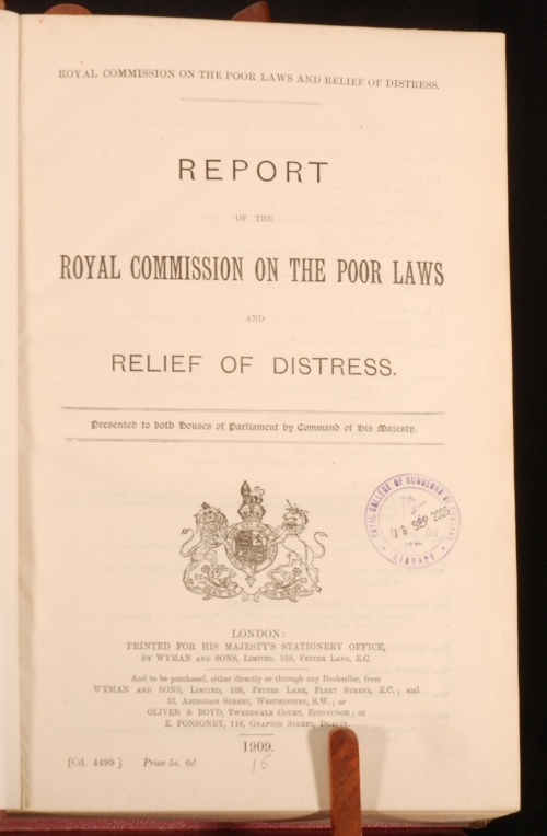 dissertation on the poor laws