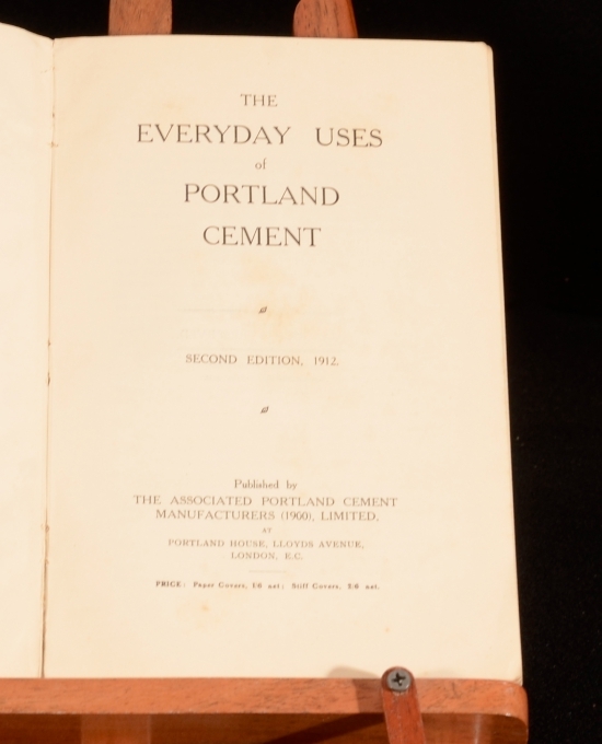 1912 The Everyday Uses of Portland Cement Second Edition 
